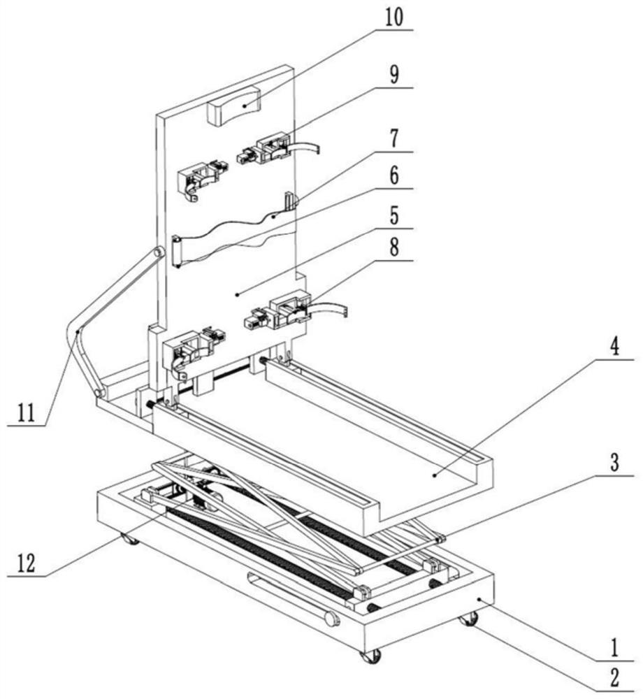 Patient limb restricting device for neurosurgery