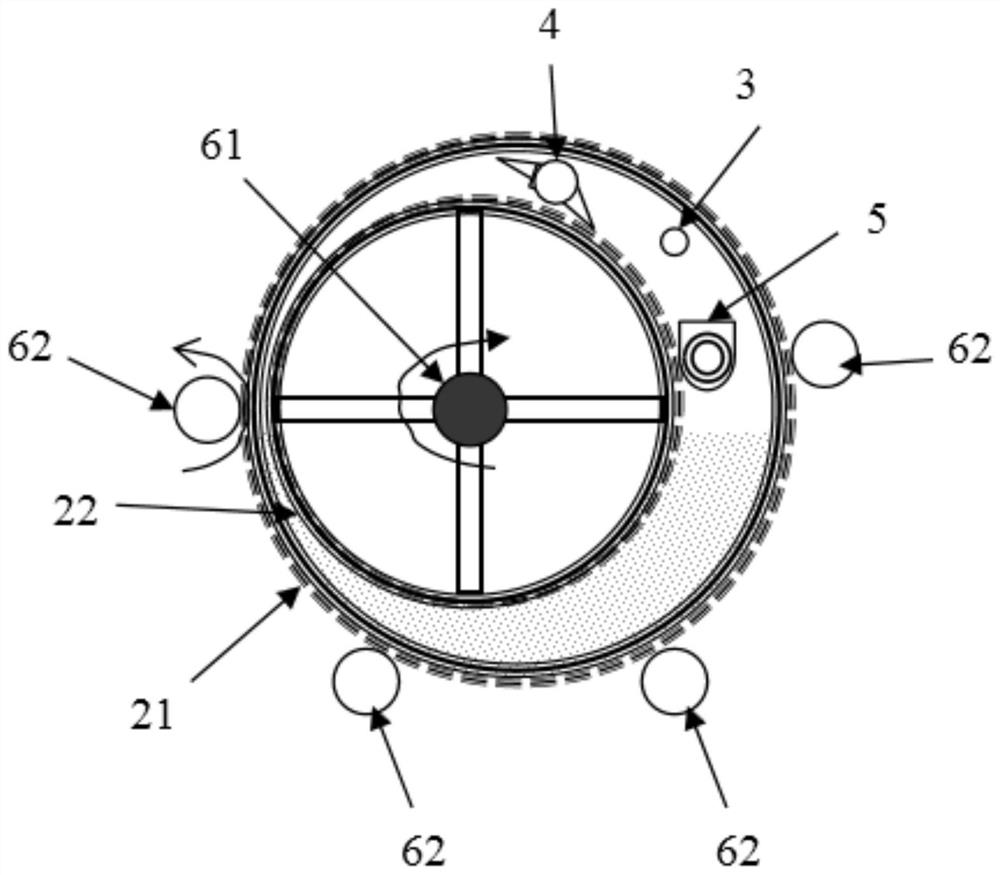 Rotary drum type solid-liquid separator