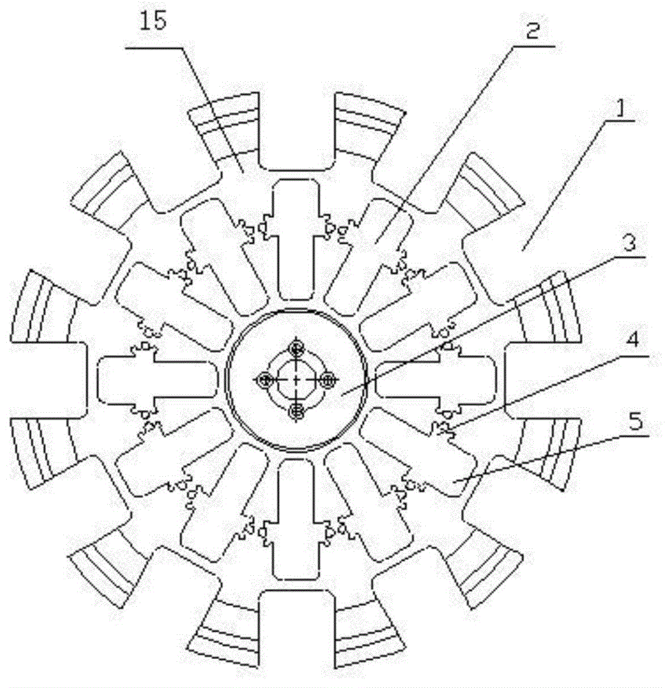 a round turntable