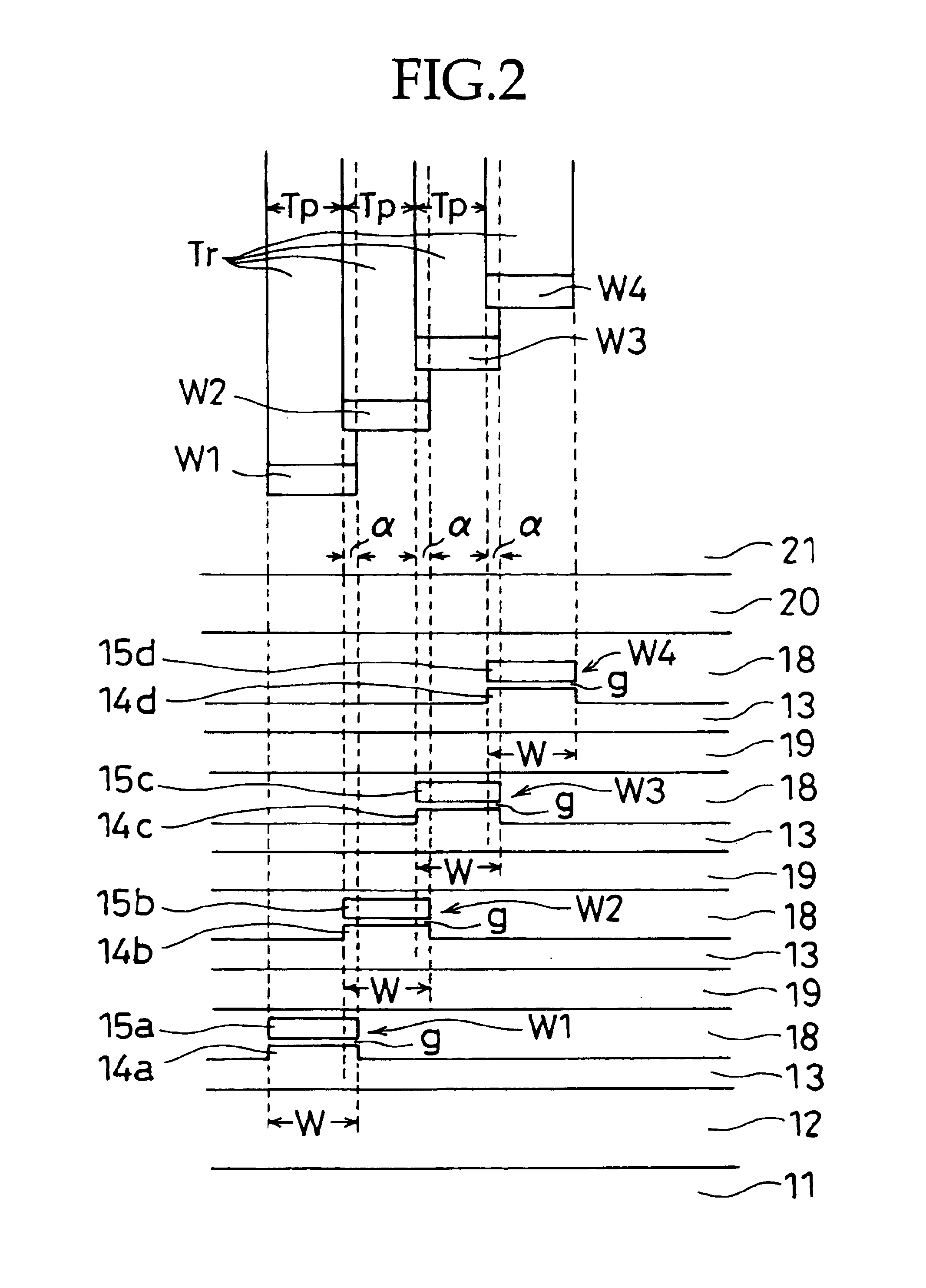 Magnetic tape recording apparatus for recording tracks having same track pitch