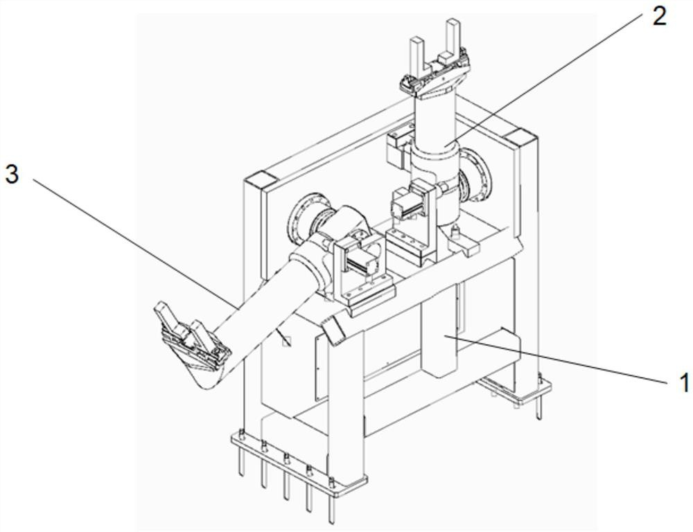 Clamping platform for workpiece overturning and workpiece polishing and cleaning system