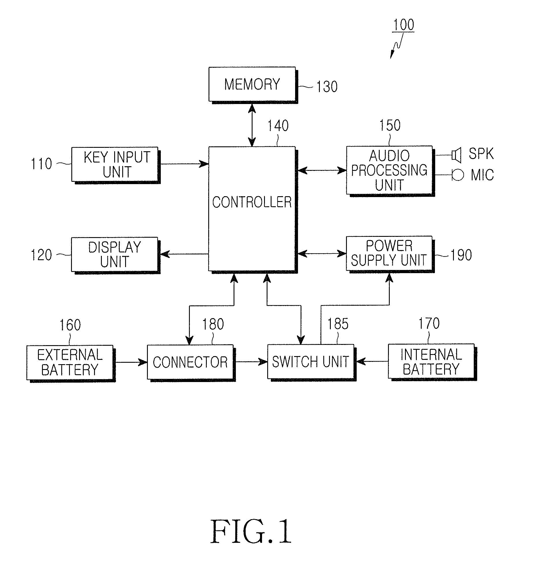 Apparatus and method for sensing attachment or detachment of battery in portable terminal