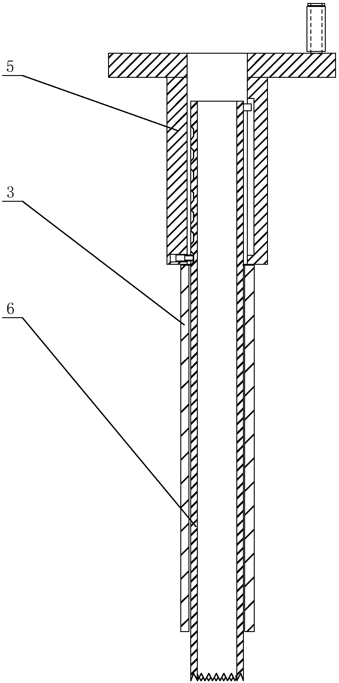 Depth-limit tooth-shaped bone cutter with graduated sleeve for articular process and working method of cutter