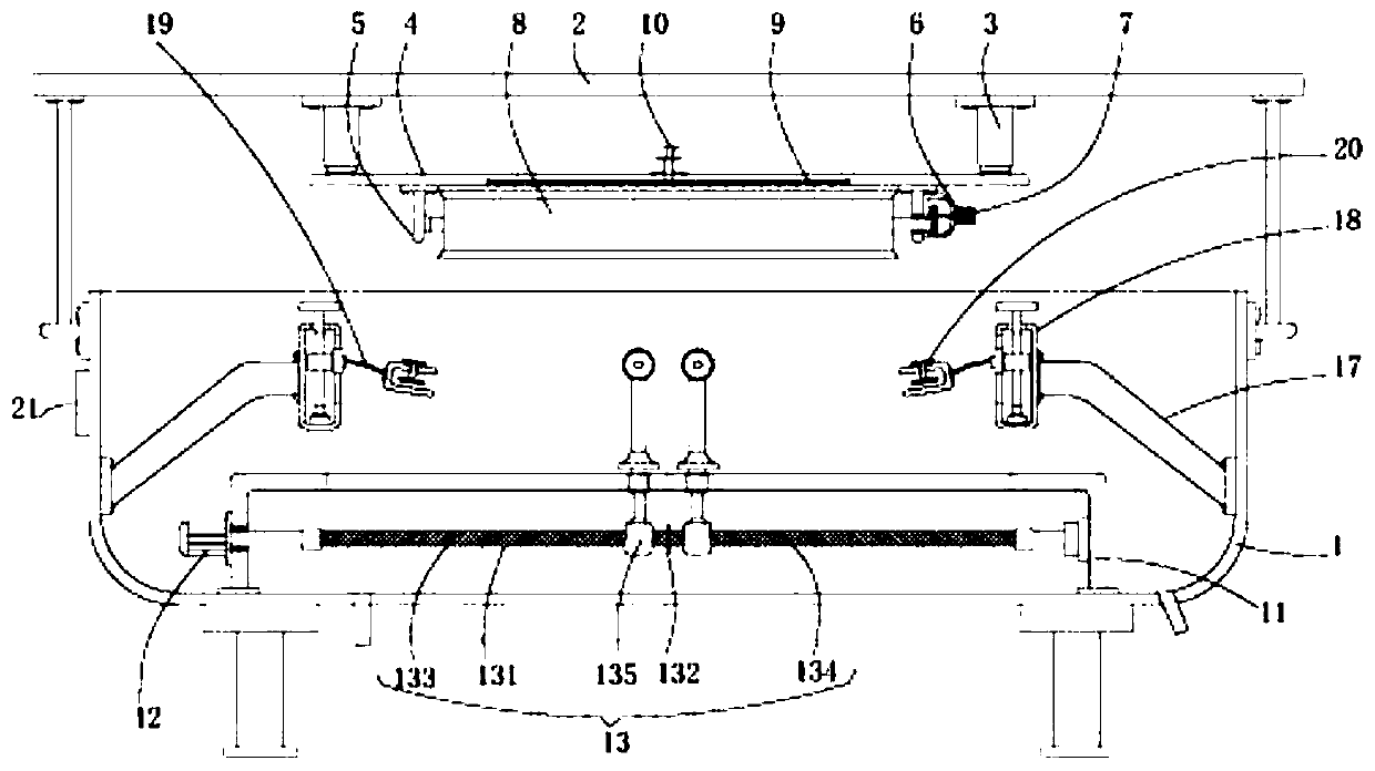 Descaling device and method for square mahjong mat