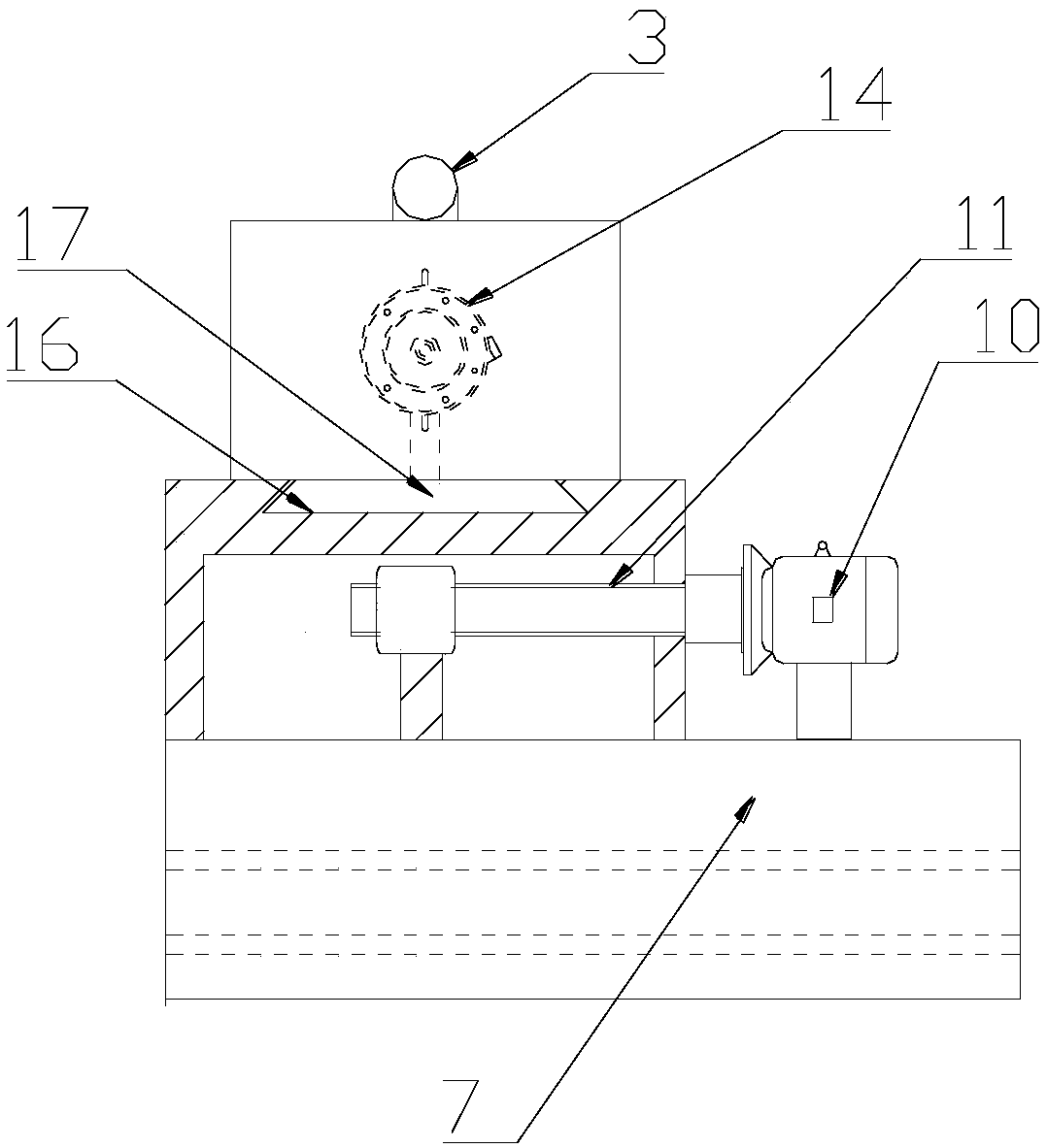 Roller laser unordered texturing device and method