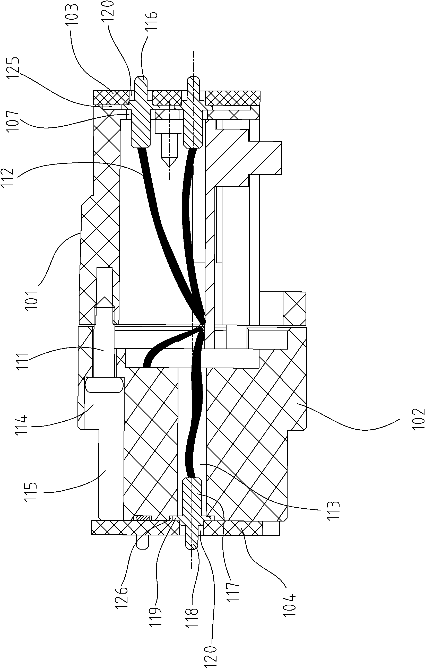Lamp and circuit board fixed-connection structure thereof