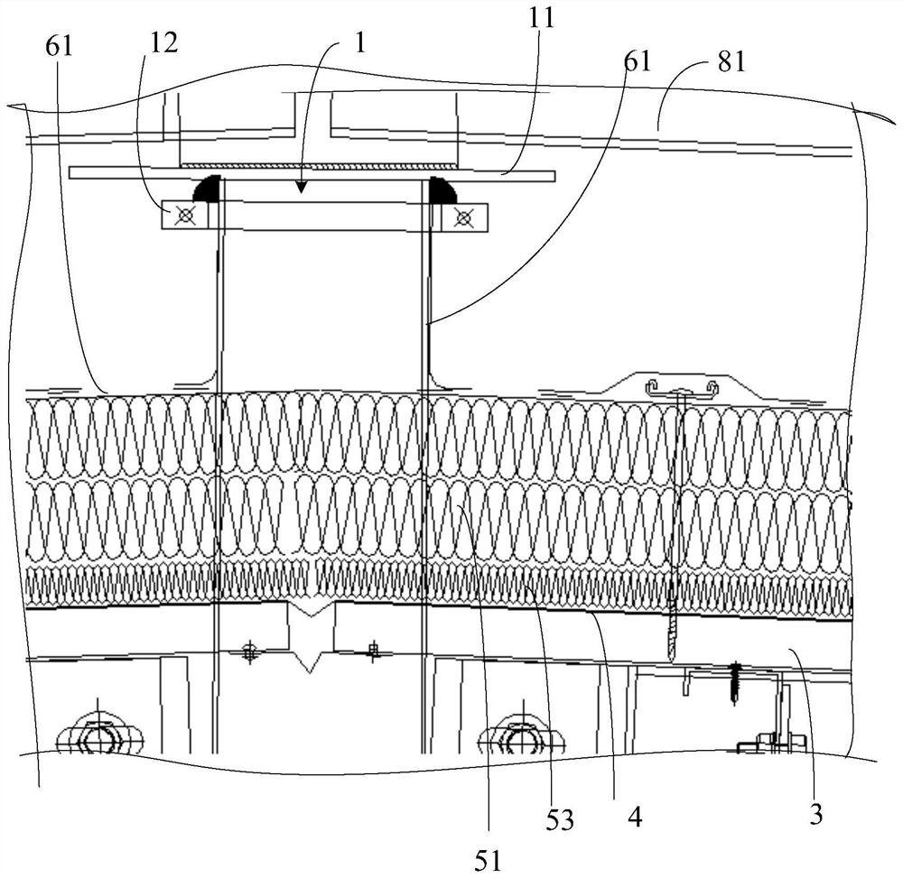 Upright lockrand roof system and construction method thereof