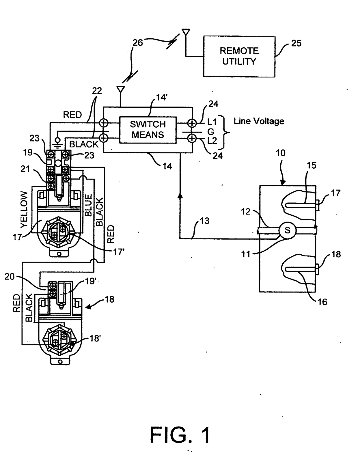 Safety power connecting system and method for electric water heaters