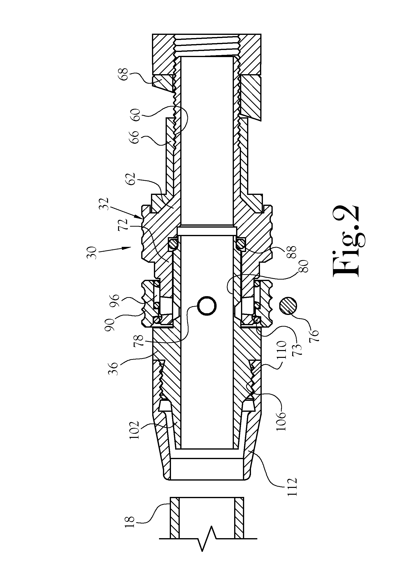 Locking flexible transmission dipstick