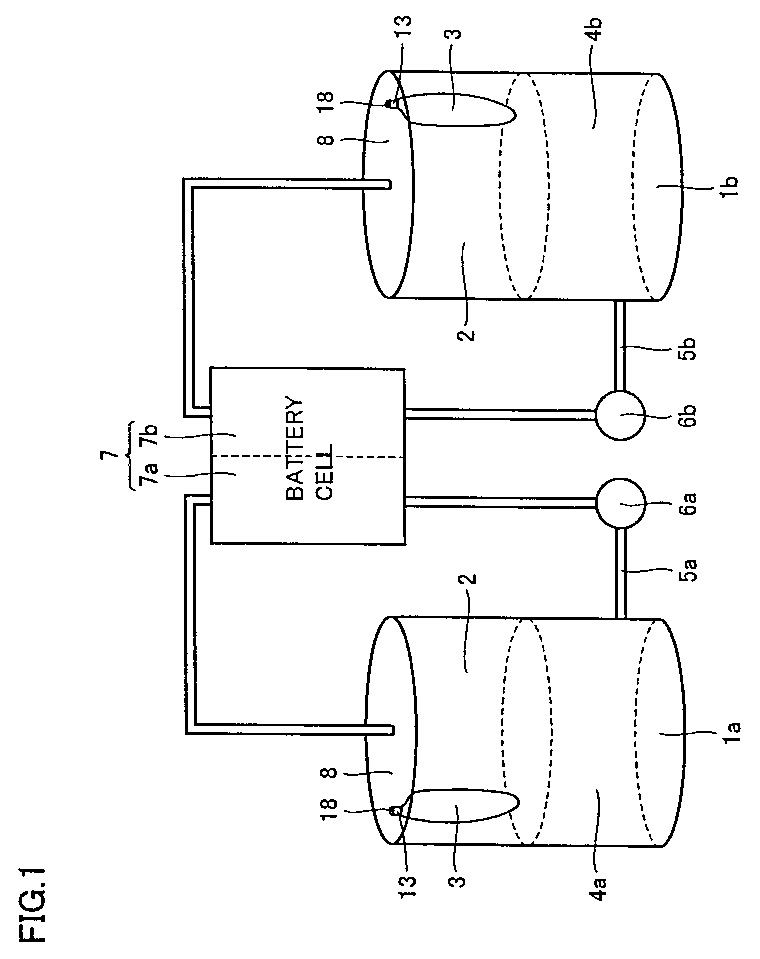 Pressure fluctuation prevention tank structure, electrolyte circulation type secondary battery, and redox flow type secondary battery