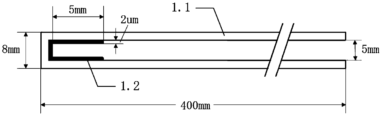 Sapphire tube black body cavity optical fiber temperature measurement device