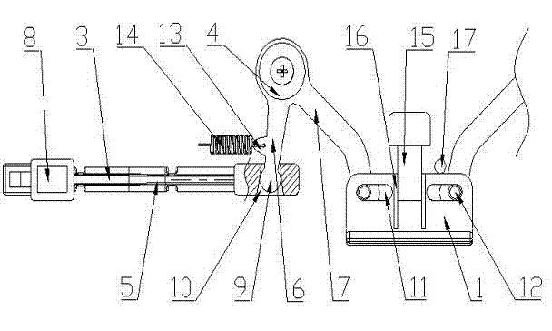 Automobile tidy opening mechanism