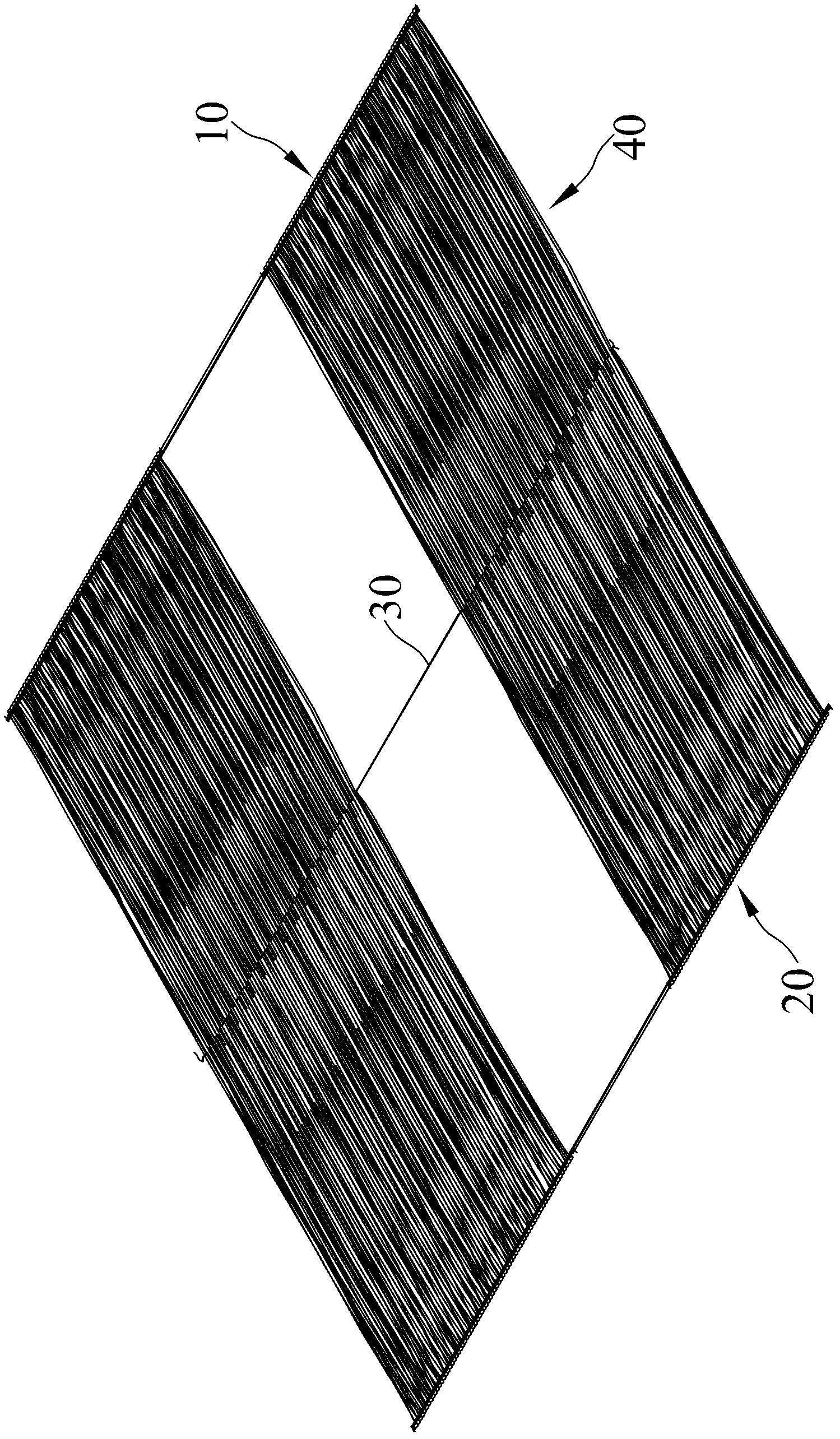 False eyelash and production method thereof