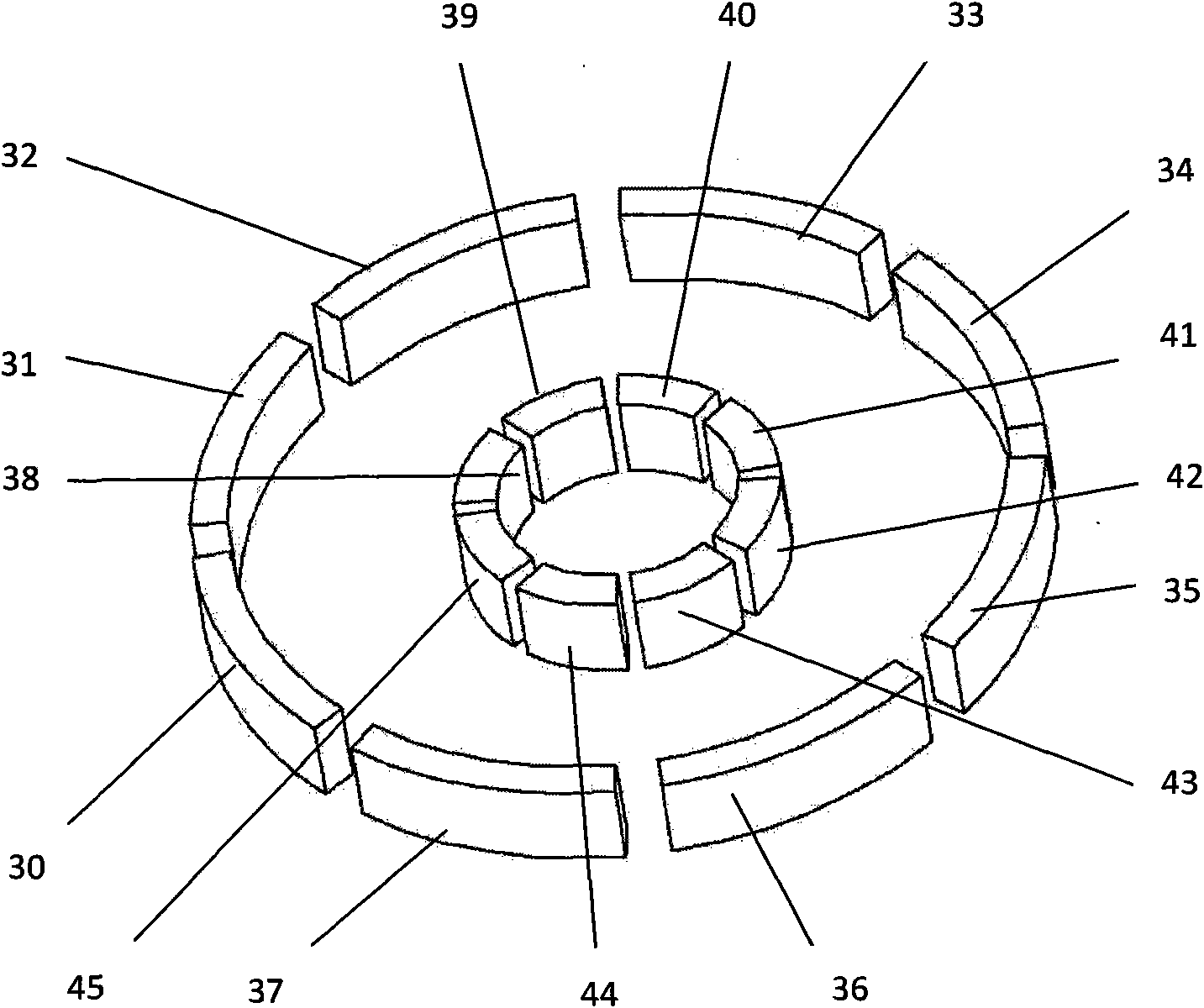Suspension rotor micro gyro by utilizing electromagnetism and charge relaxation to work