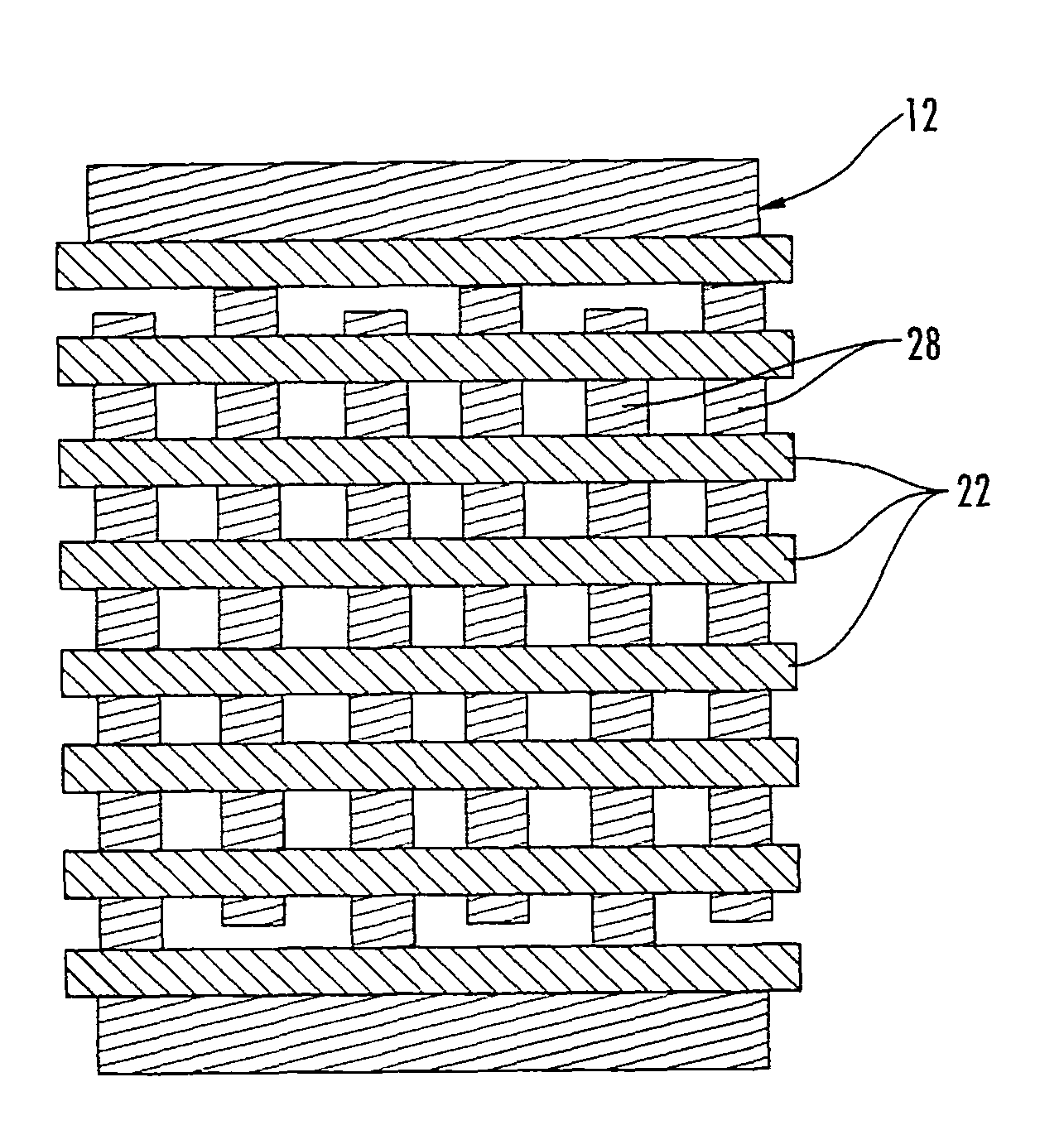 Acoustic wave device employing reflective elements for confining elastic energy