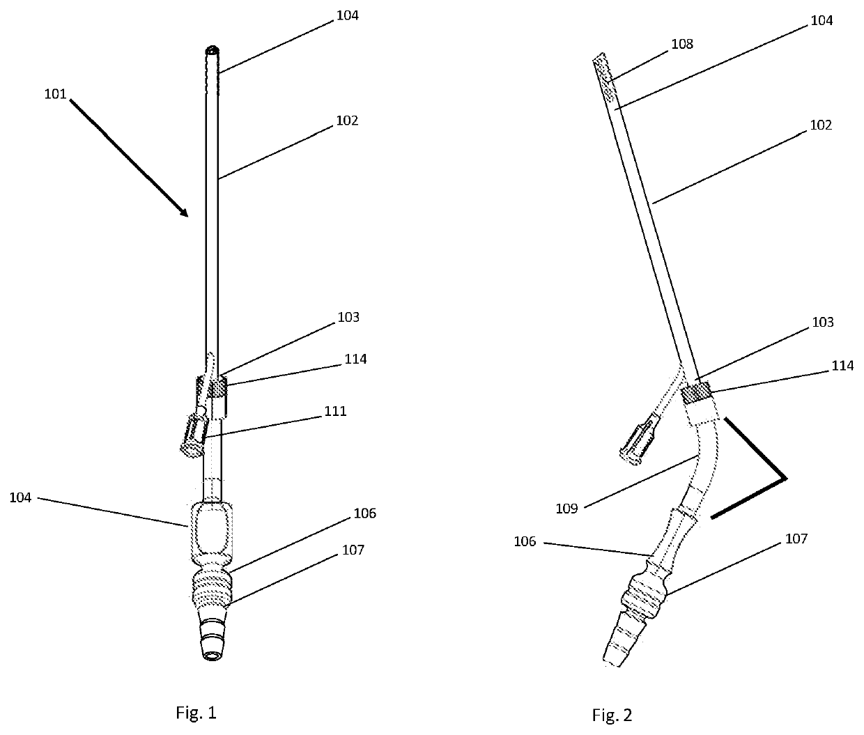 Dual cannulated suction and delivery device