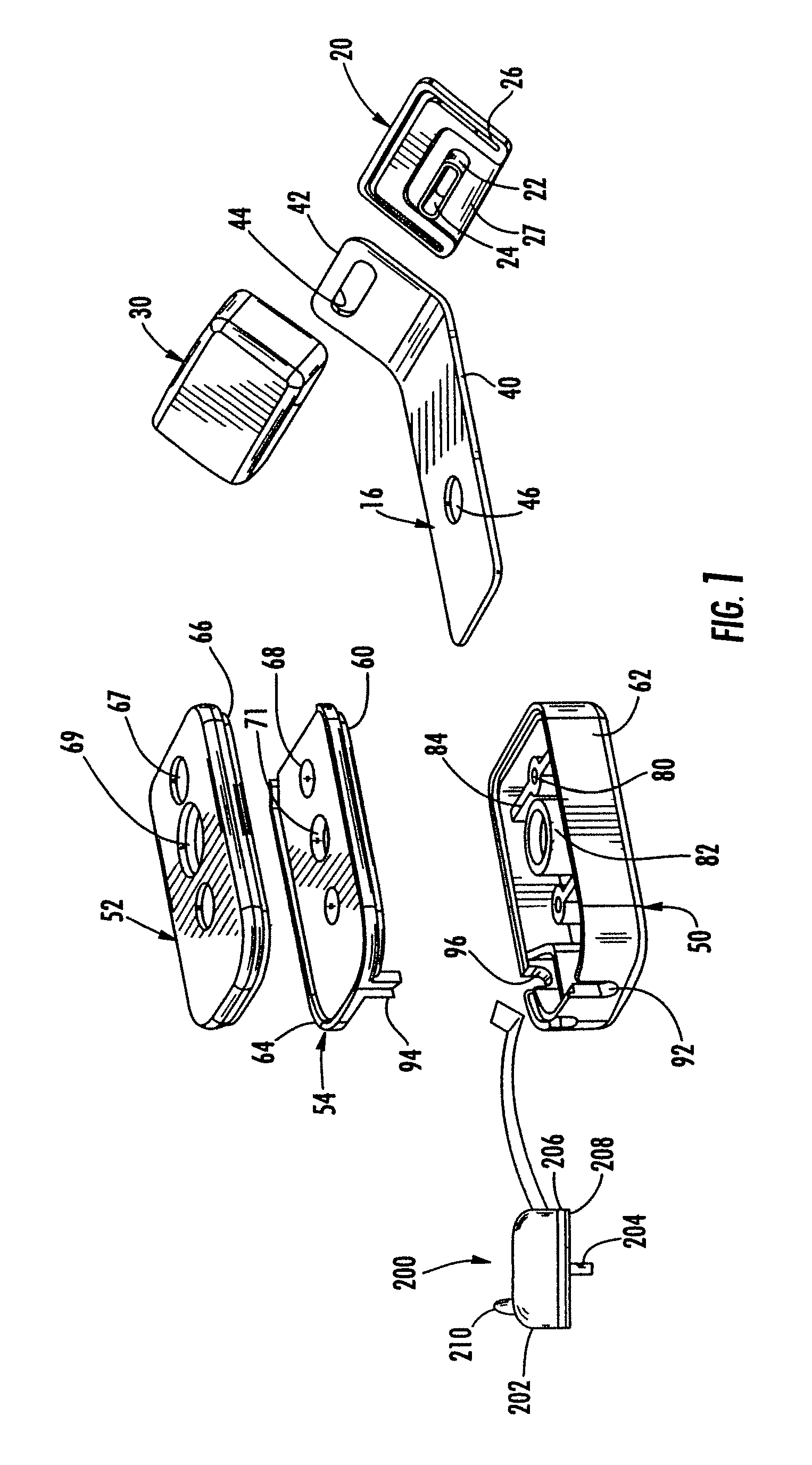 Security device for hinged products