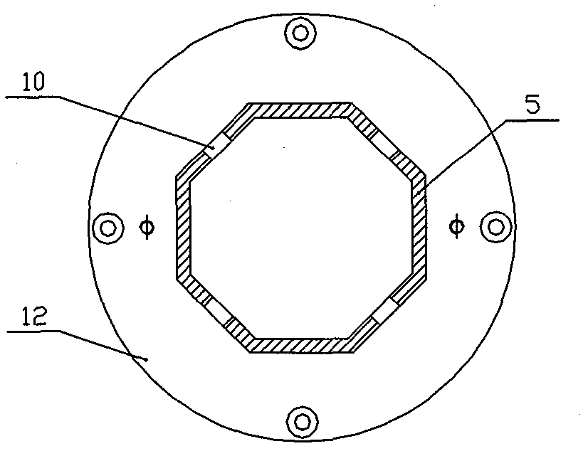 Fixing device of control rod guide tube of nuclear reactor