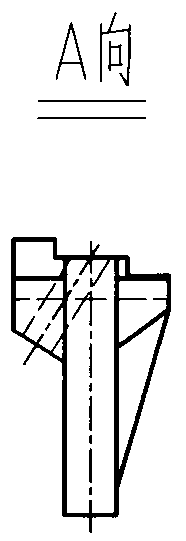 Split type chain piece used for pipe-chain type powder conveyor