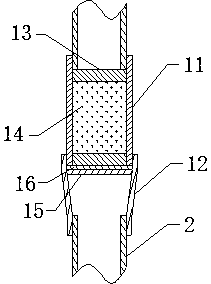 Household tooth cleaning device