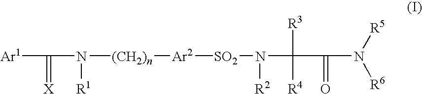 Pharmaceutically active sulfonyl amino acid derivatives