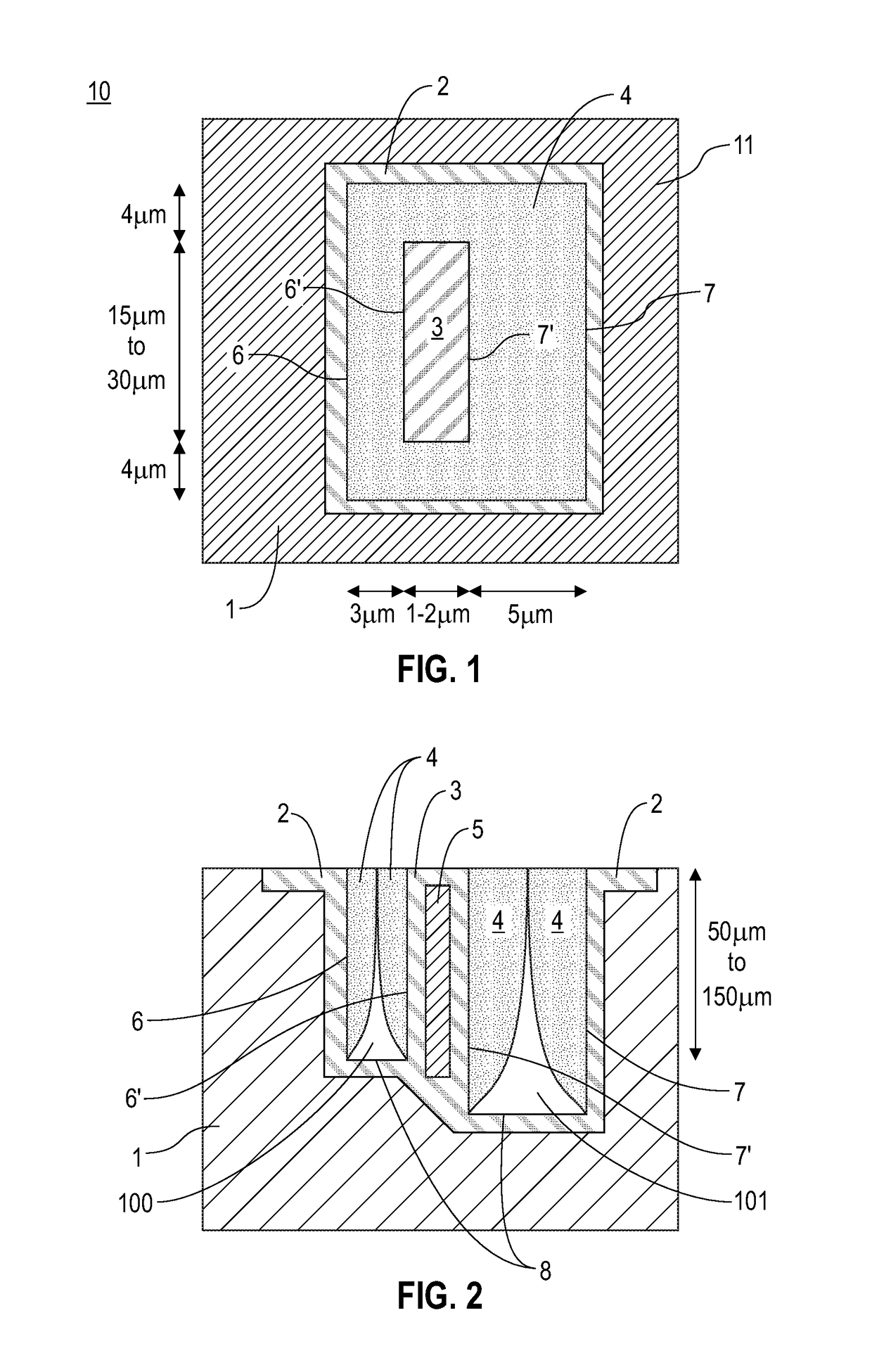 Small wafer area MEMS switch