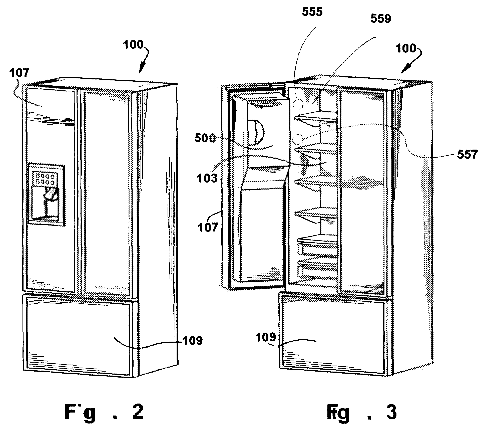 Ice producing apparatus and method