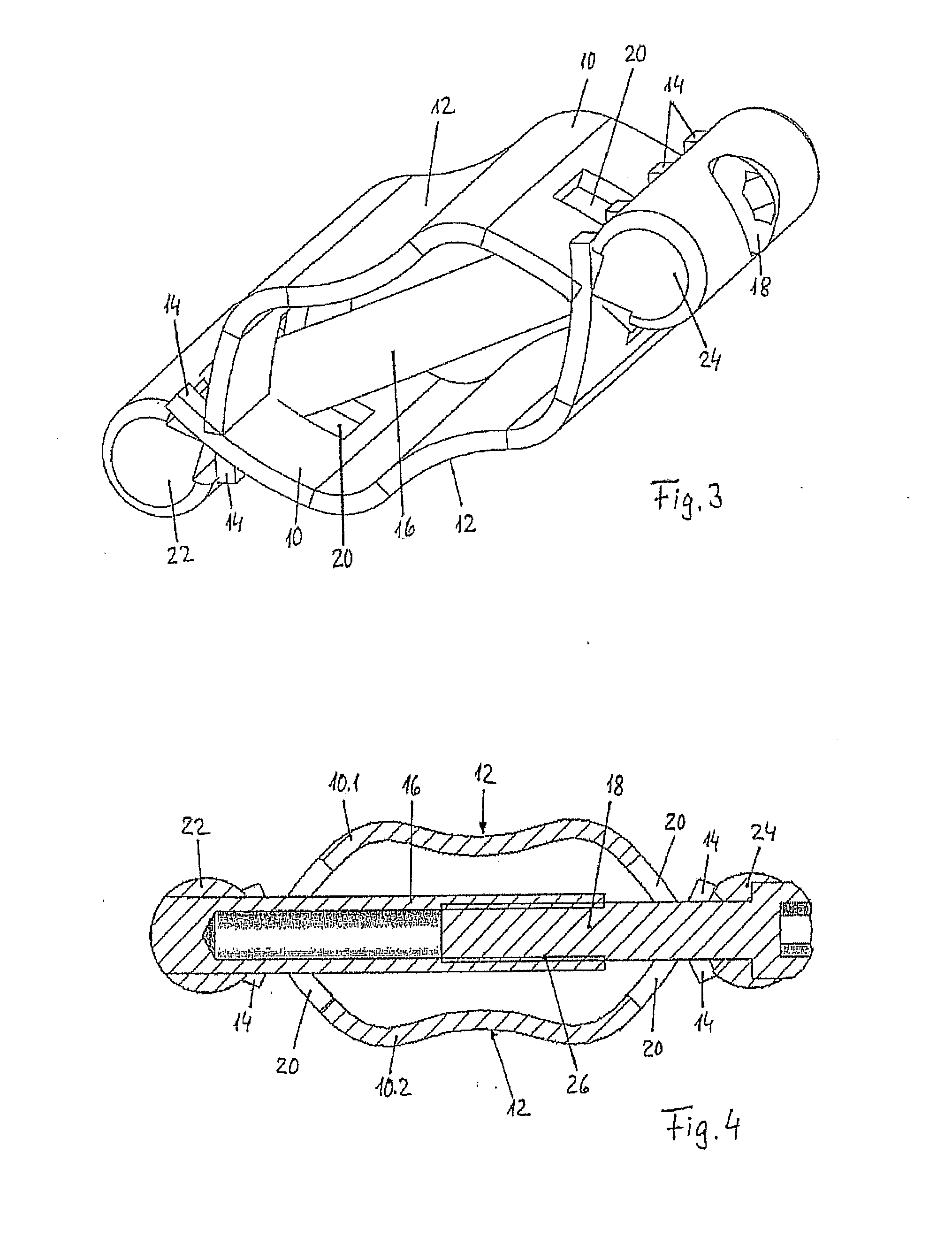 Spinous process implant spacer and method of use therefor