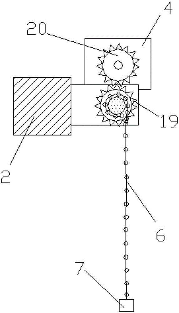 The realization method of led curtain type height limit