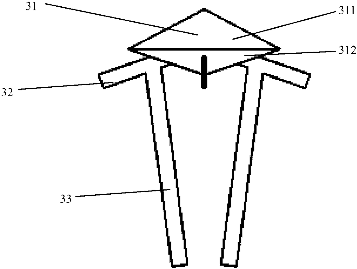 Feeding splitter, flame-retardant nylon manufacturing device and method for manufacturing flame-retardant nylon