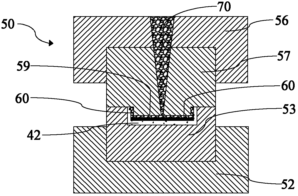 Manufacturing method of metamaterial antenna housing