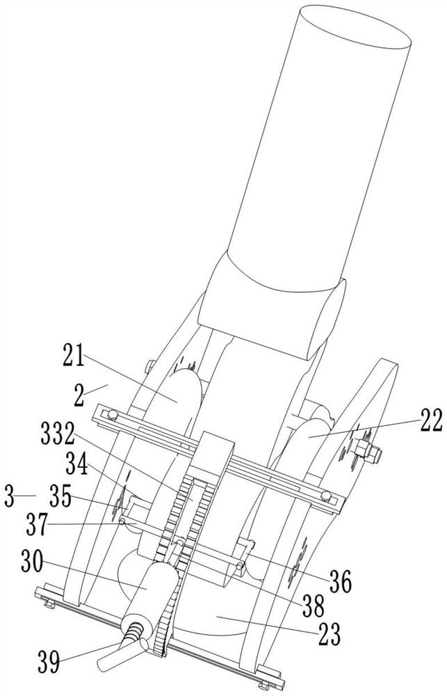A closed reduction device for comminuted calcaneal fracture