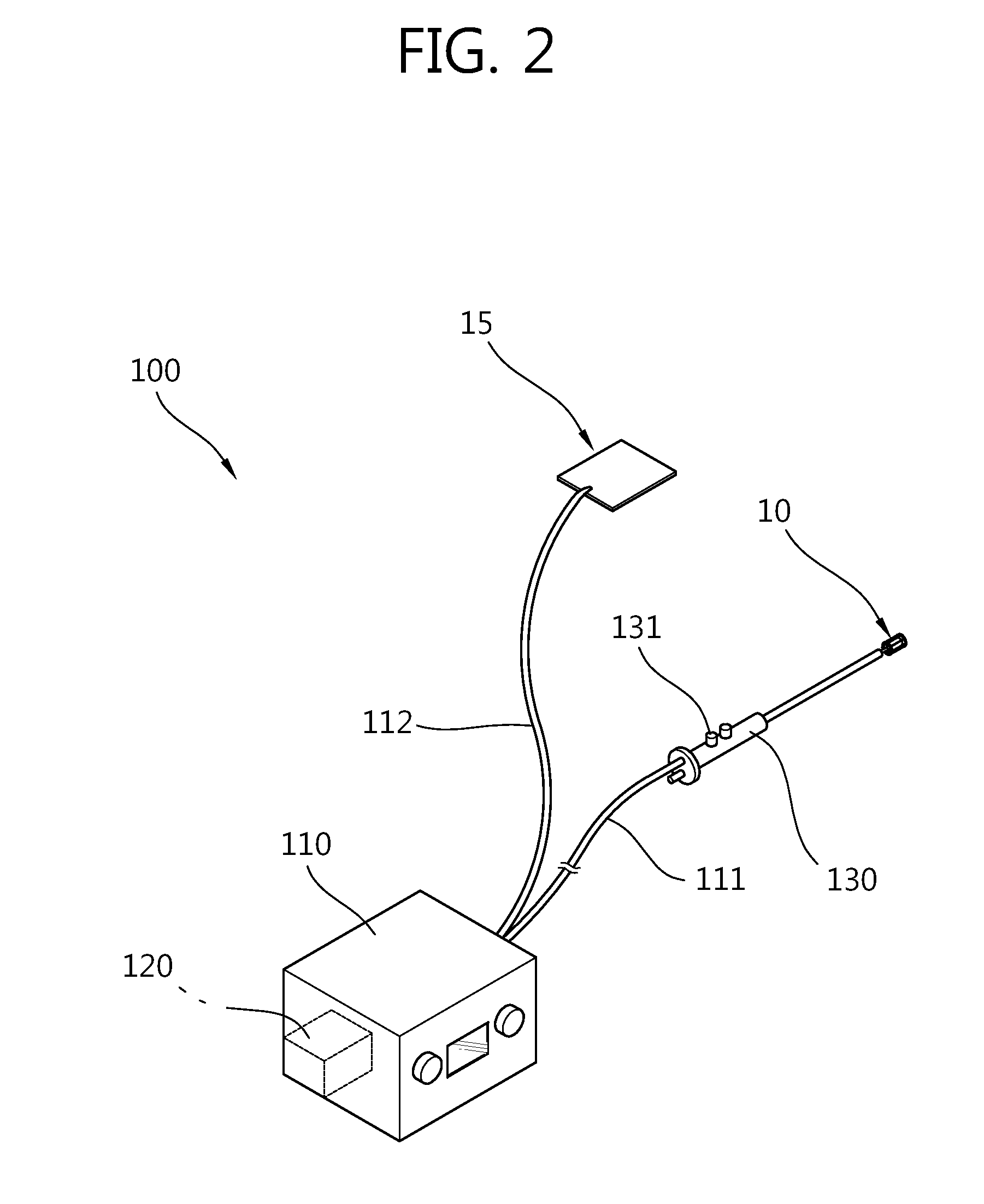 Electrode for high-frequency surgery and high-frequency surgery device