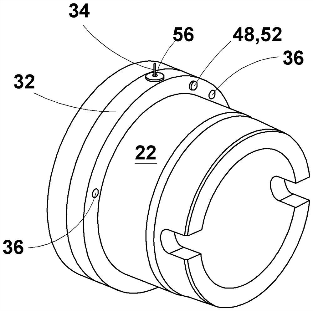 A mechanical sealing arrangement and a sensor ring for monitoring the operation of a mechanical seal arrangement