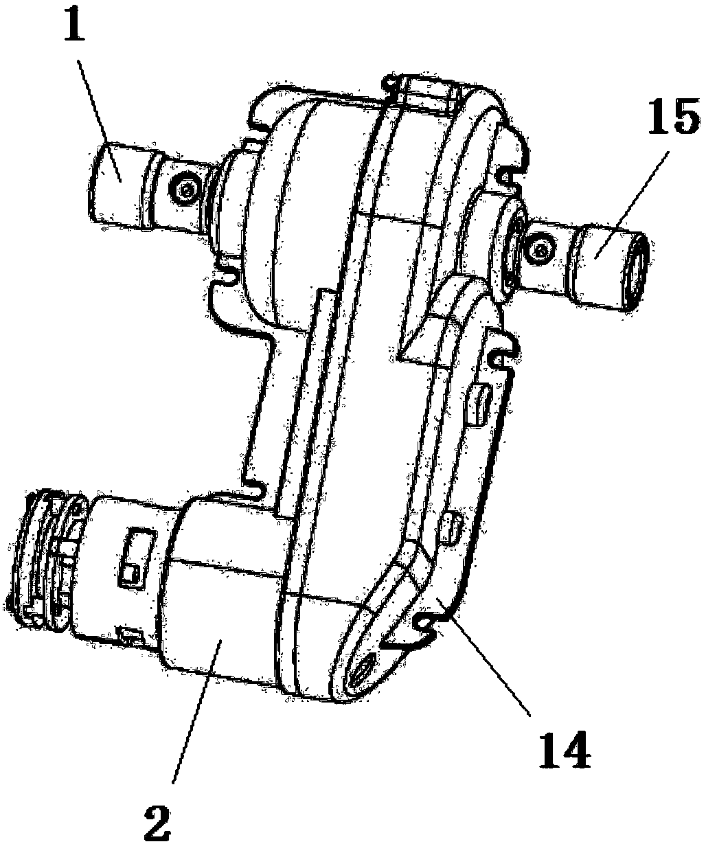 Gearbox differential mechanism