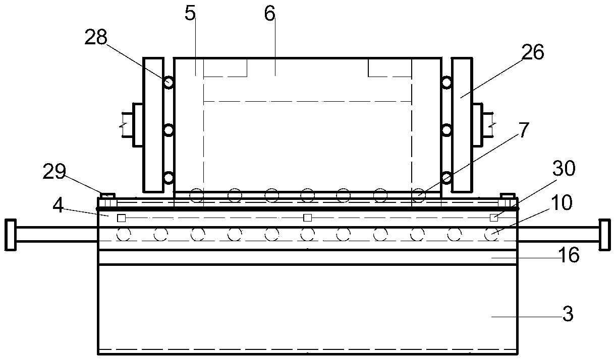 A temperature-controllable geomembrane-soil contact surface shear test device and test method