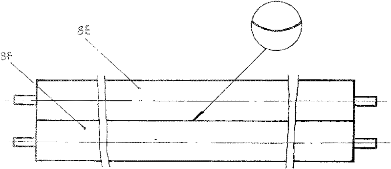 Fabric open-width washing and preshrinking device