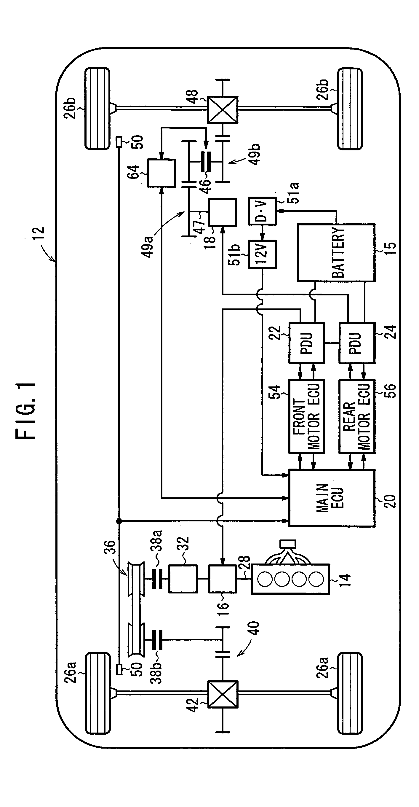 Drive control apparatus for hybrid vehicle