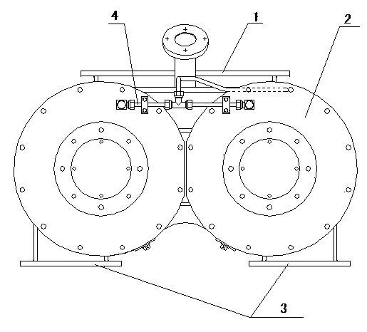 Dual-channel star-shaped feeder