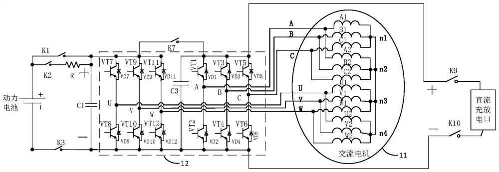 Energy conversion device and vehicle