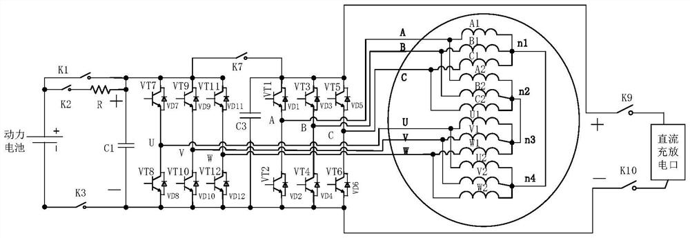 Energy conversion device and vehicle