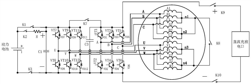 Energy conversion device and vehicle