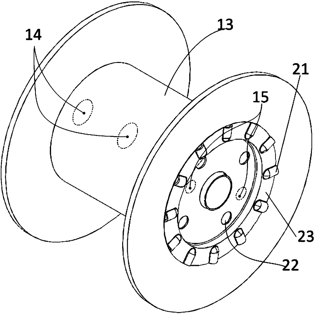 Reinforced spool and manufacturing method thereof