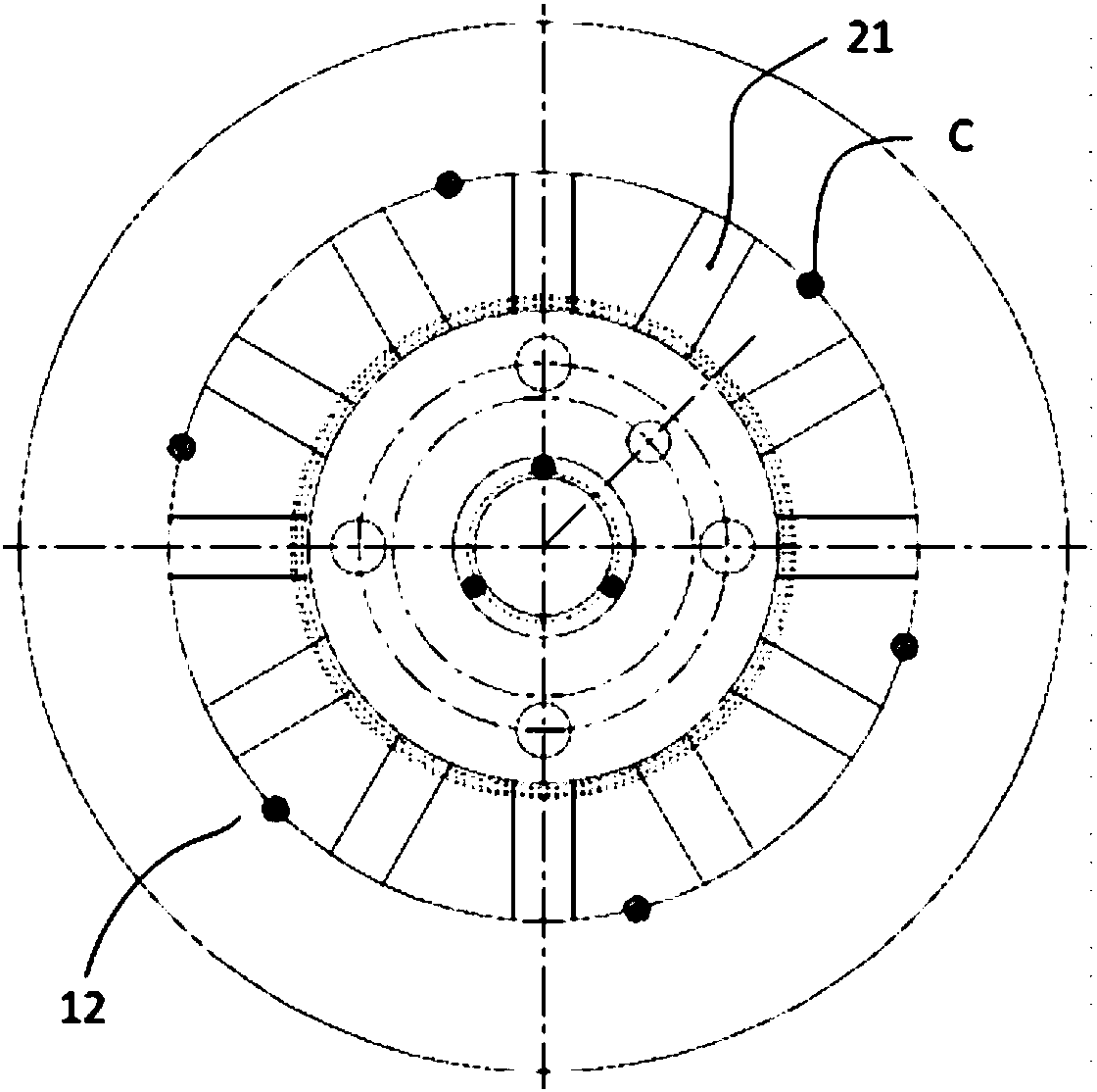 Reinforced spool and manufacturing method thereof