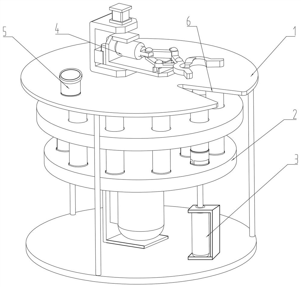 Blade root bolt extraction device of wind power blade