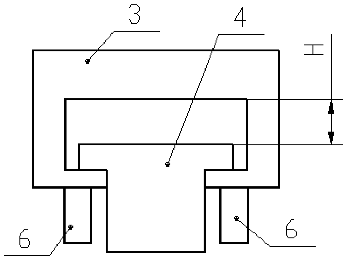 Plate punching die