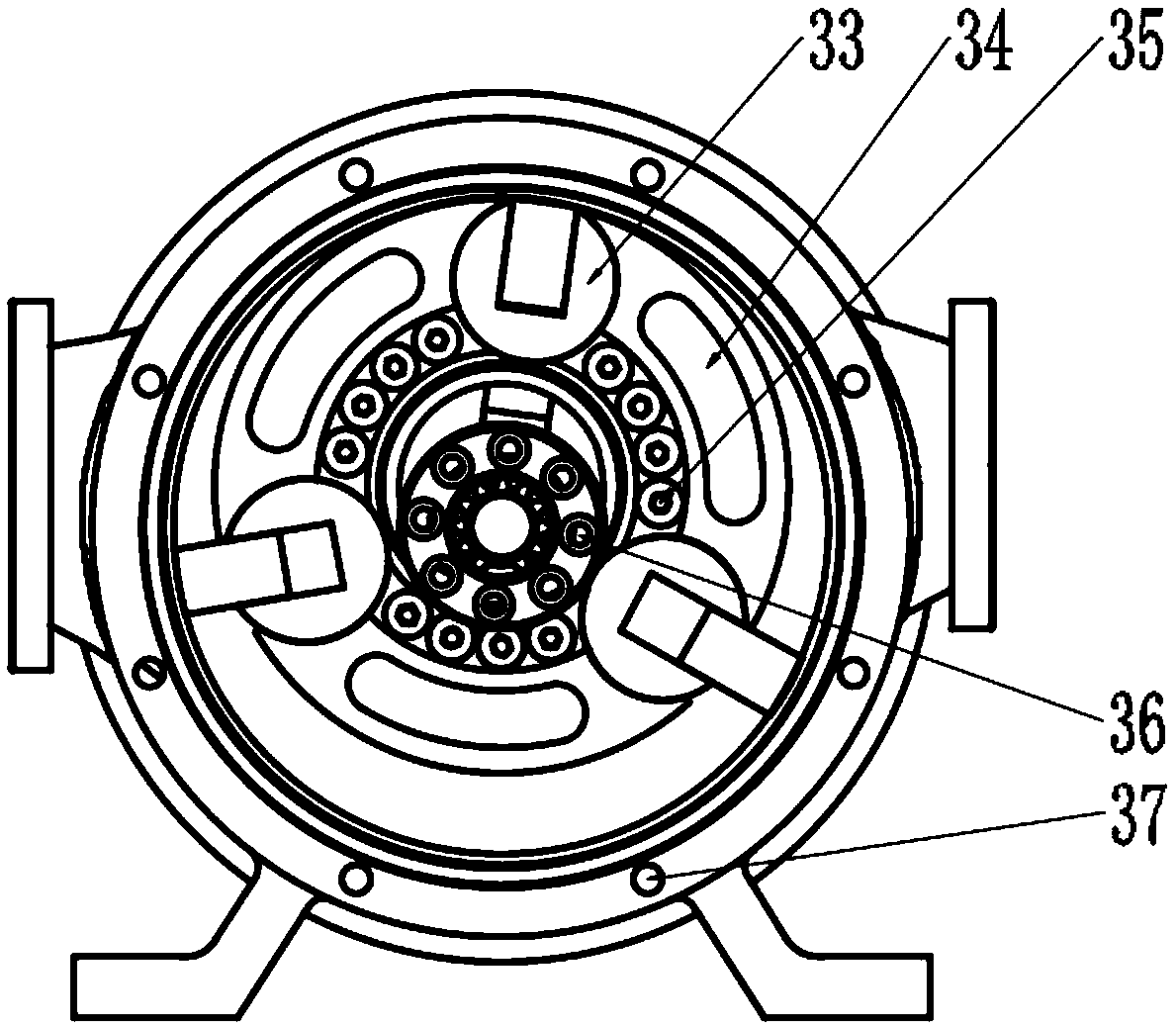 Novel AUV (autonomous underwater vehicle) water-jet propeller