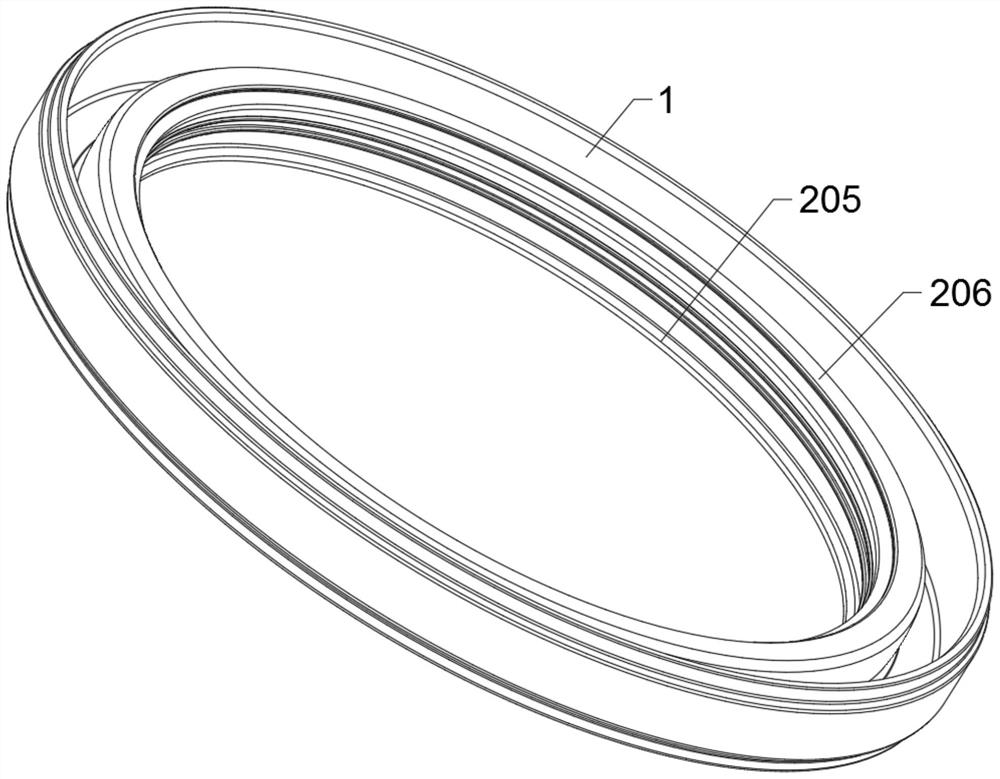 Combined oil seal structure