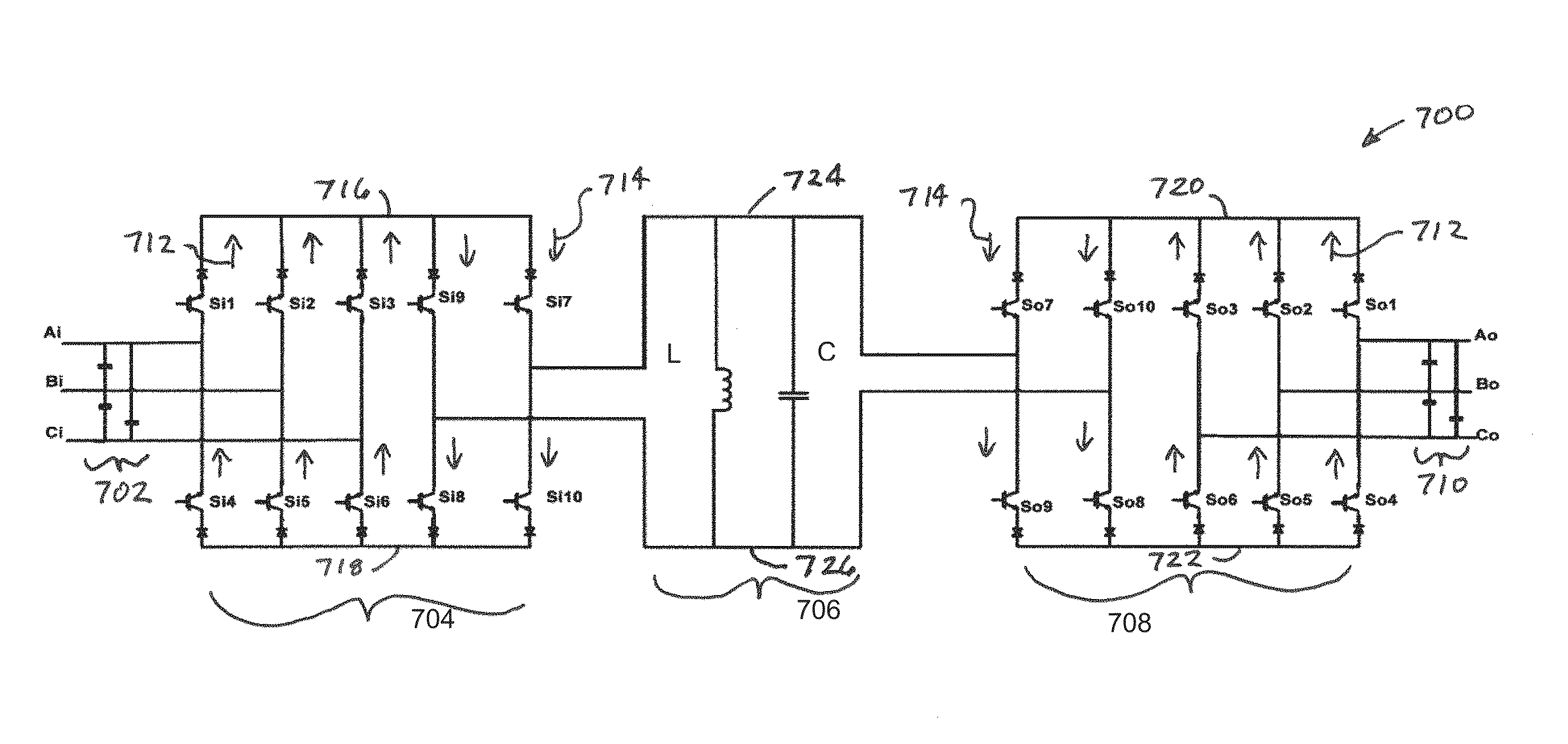 Sparse and ultra-sparse partial resonant converters