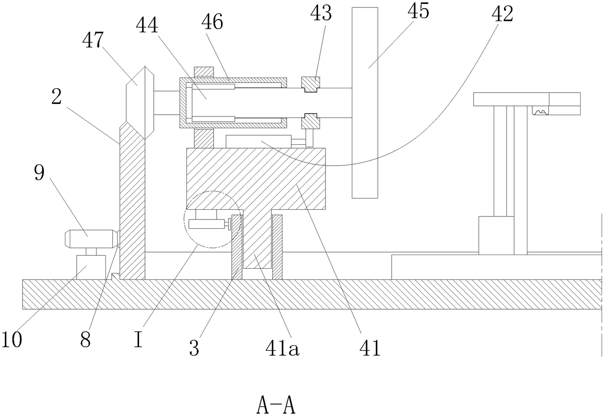 Machining position-adjustable valve body grinding device